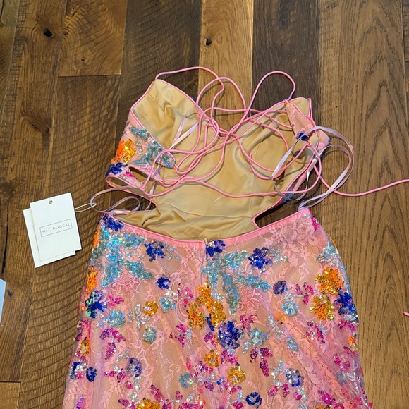 Mac Duggal Multicolor Floral Formal Dress - Picture 5 of 5